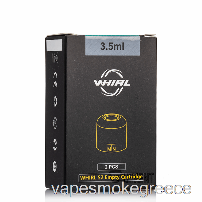 Vape Greece Uwell Whirl S2 ανταλλακτικά λοβό 3,5ml επαναγεμιζόμενο λοβό